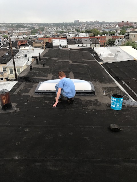 flat roof top maintenance and roof service and repair